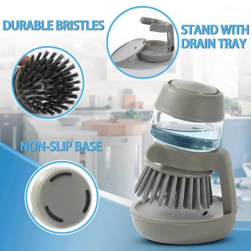 Dishwashing Brush with Soap Dispenser - SmartPursue™