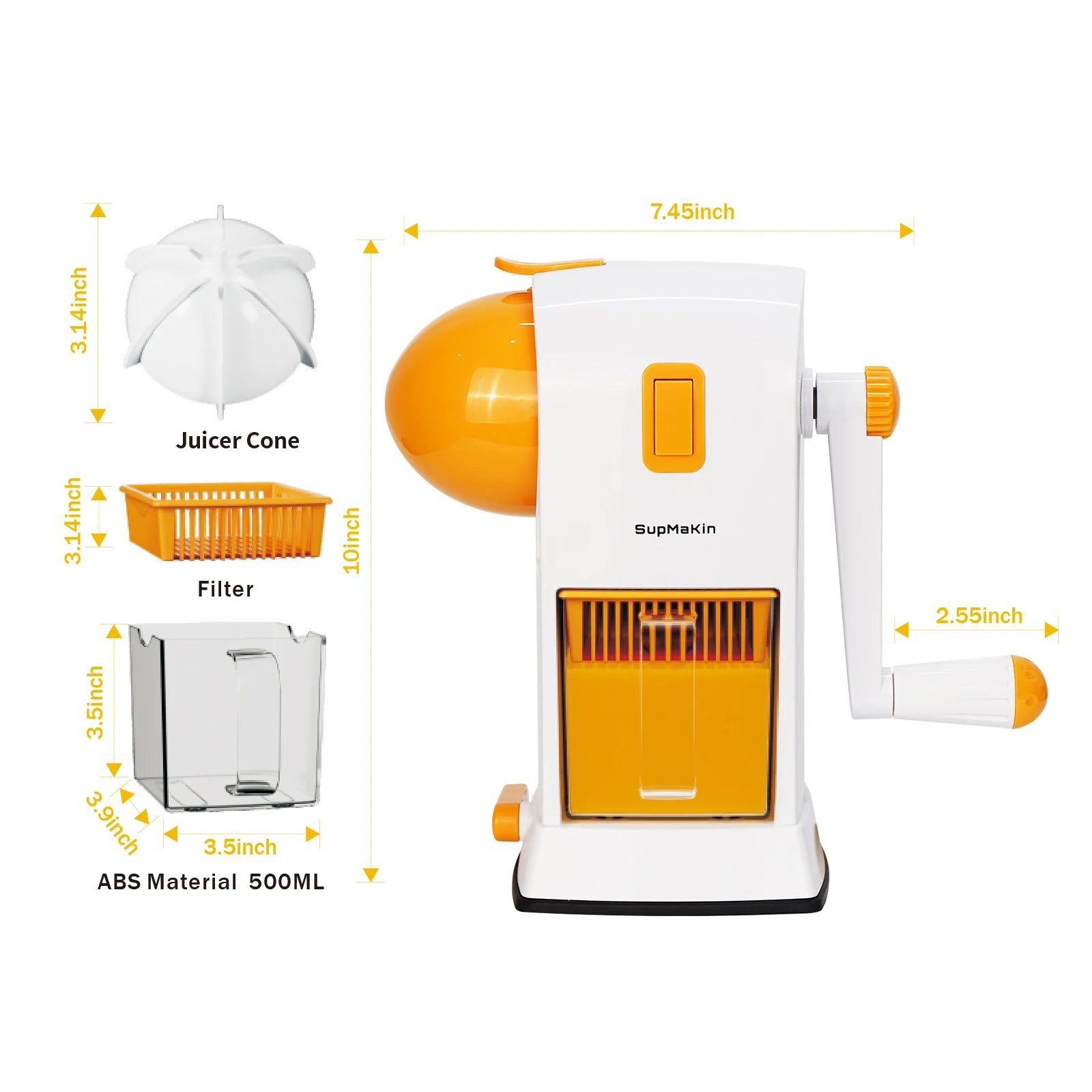 Manual Orange Juicer – Kitchen Helper Citrus Press - SmartPursue™