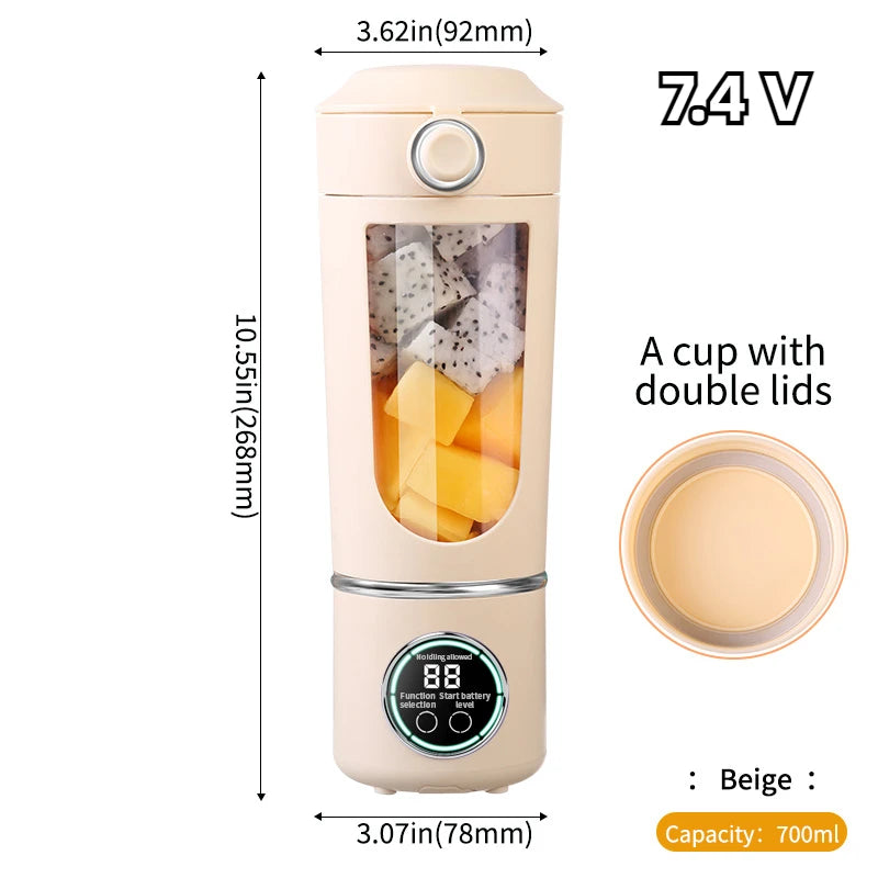 700 ml Portable Juice Blender Bottle - SmartPursue™