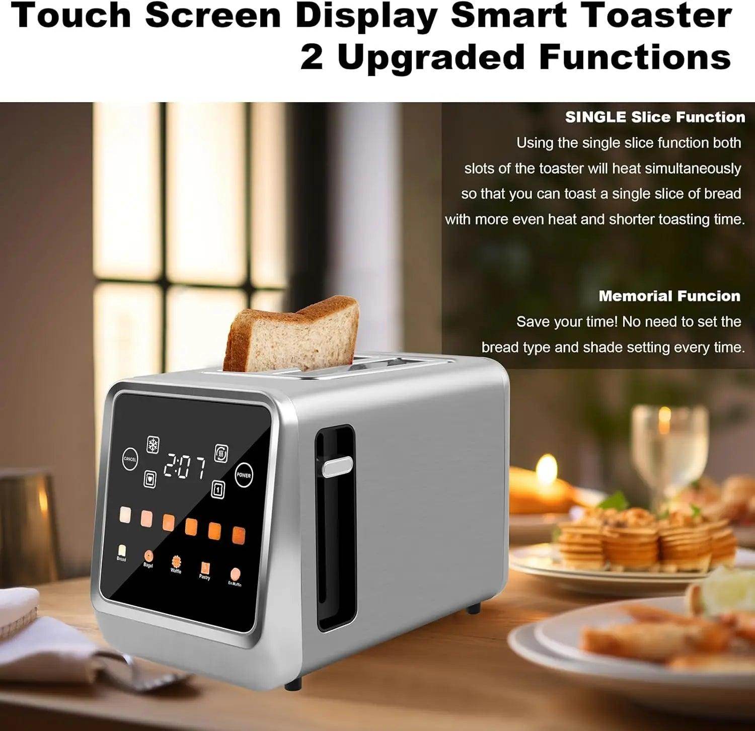 Smart Touch Screen Toaster - SmartPursue™