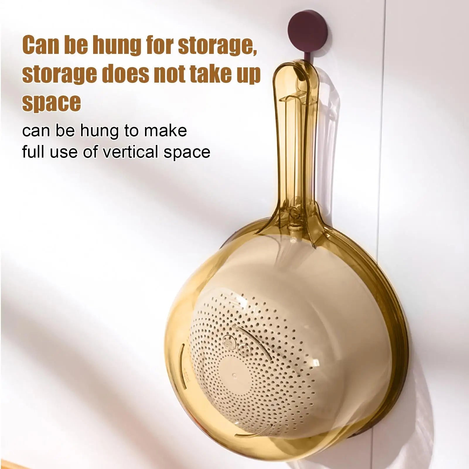 Creative Multifunctional Draining Basket With Spout Fruit And Vegetable Dishwashing Basket Kitchen EssentialsFood Strainer SmartPursue™