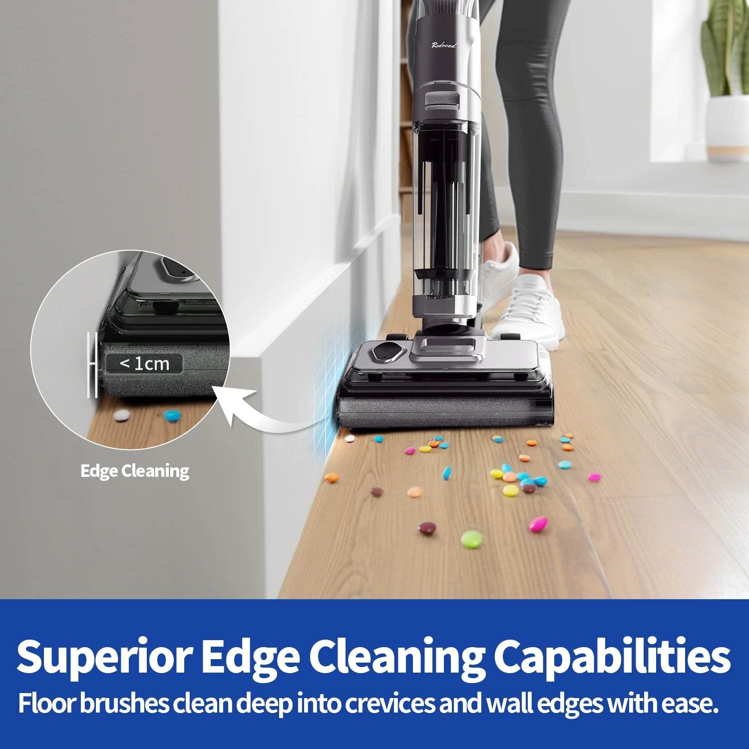 🌀 Smart Cordless Stick Vacuum Cleaner – 27,000Pa with LCD - SmartPursue™