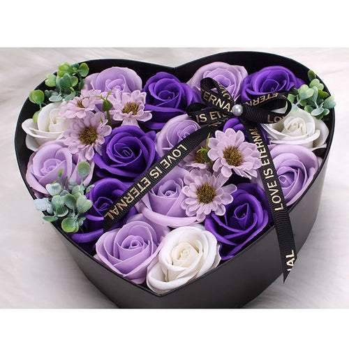 13Pcs Heart Shape Rose Gift Box Fusion Gifts