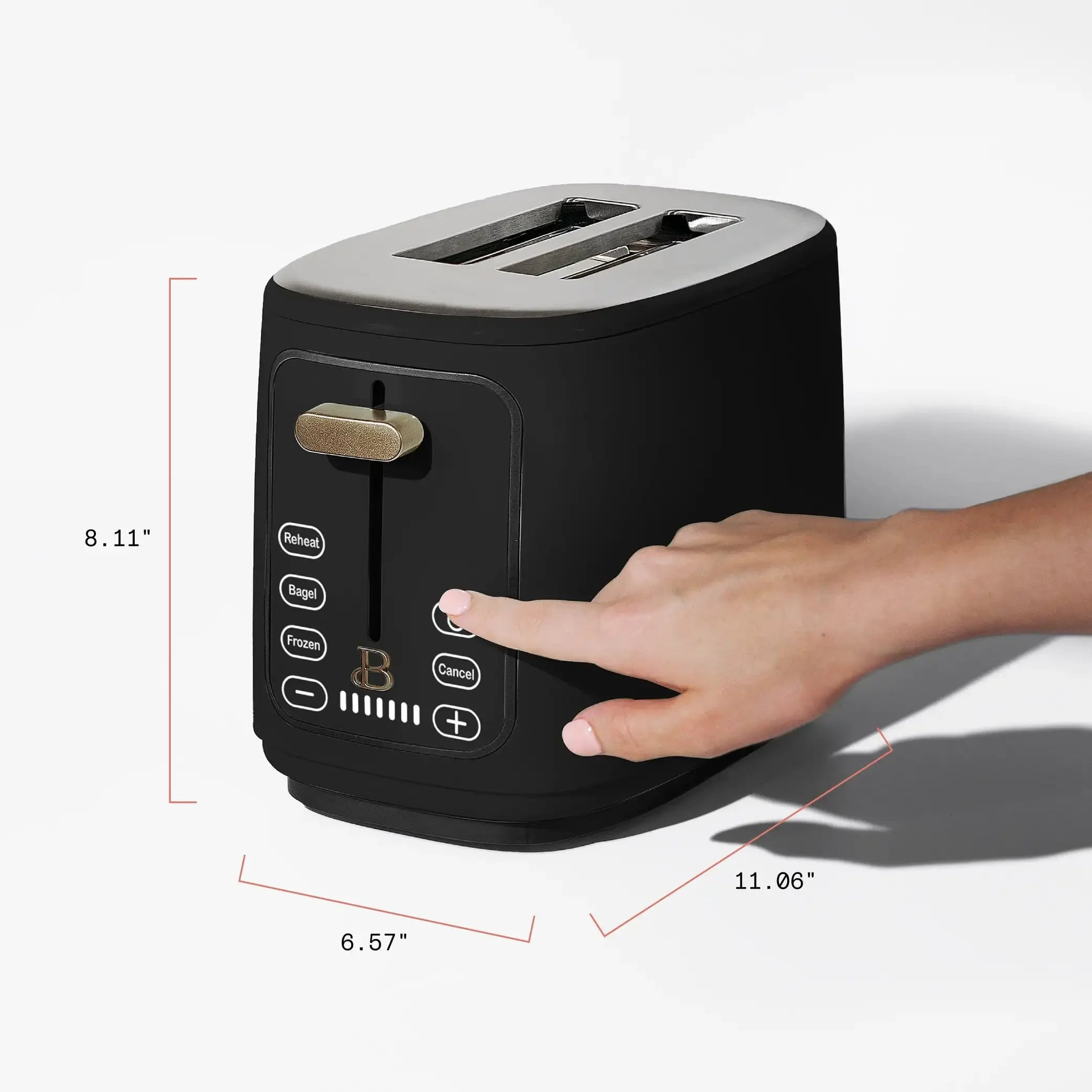 Touchscreen 2-Slice Toaster - SmartPursue™