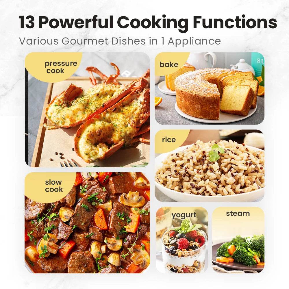 9-in-1 Electric Pressure Cooker - SmartPursue™