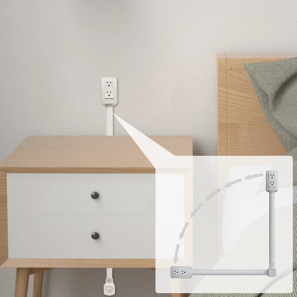 🔌 USB Power Extender Strip – Flexible Sofa & Bedside Charging Hub - SmartPursue™