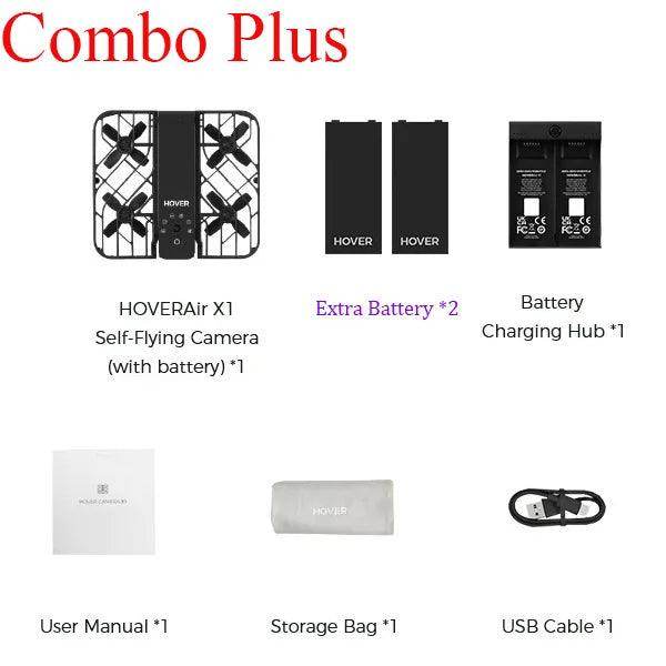 HOVER Air X1 Selfie Drone Mini Action Drone - SmartPursue™