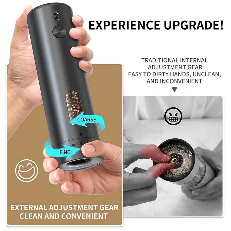Rechargeable Electric Pepper Grinder - SmartPursue™