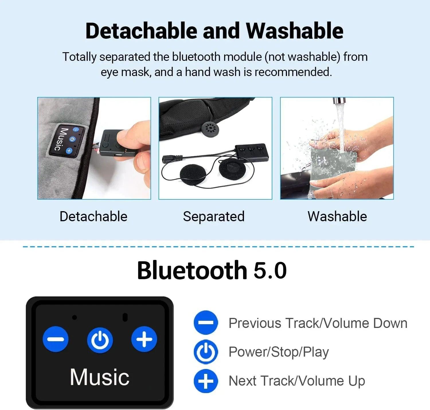 Wireless Sleep Headphones for Side Sleepers - SmartFusion™