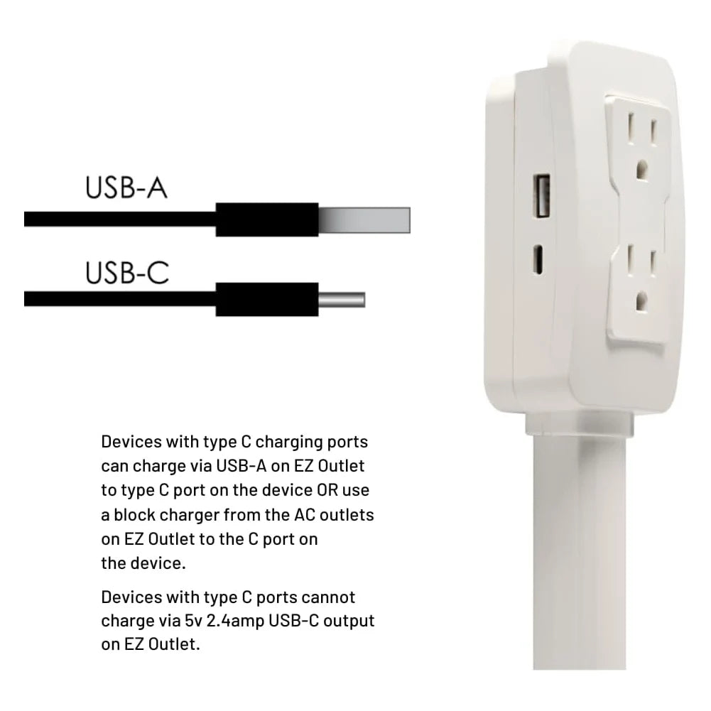 🔌 USB Power Extender Strip – Flexible Sofa & Bedside Charging Hub - SmartPursue™
