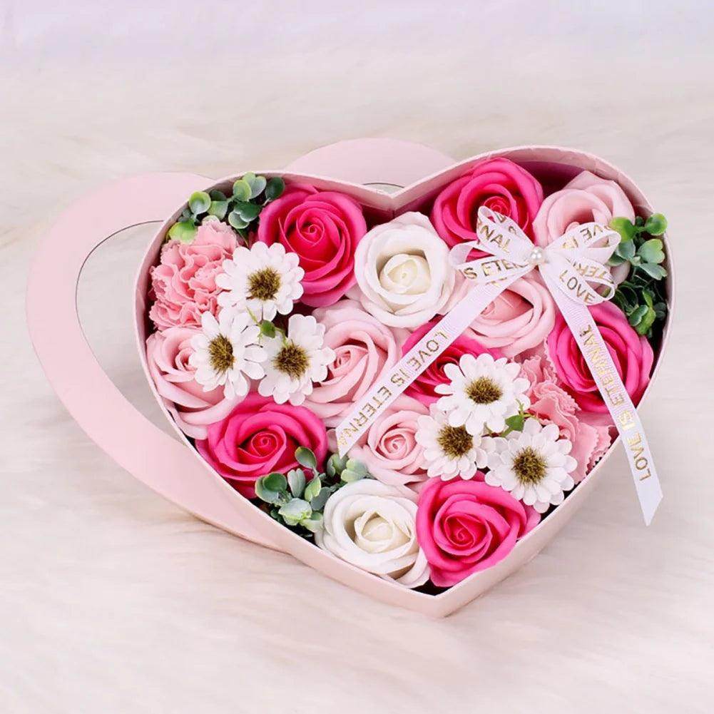 13Pcs Heart Shape Rose Gift Box - SmartPursue™