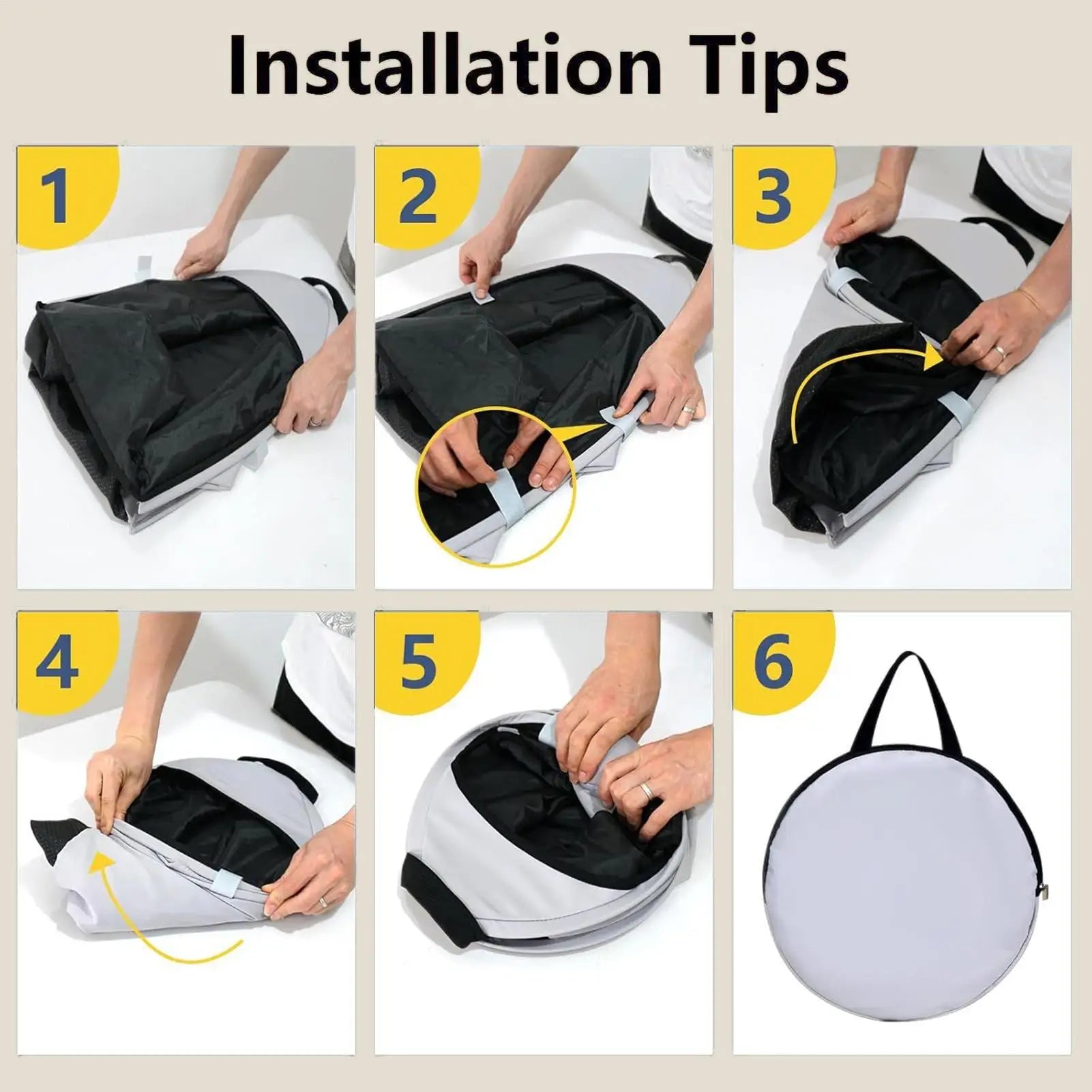 Foldable Laptop Sunshade & Privacy Cover – Anti-Glare Hood for 13–16 Inch Laptops