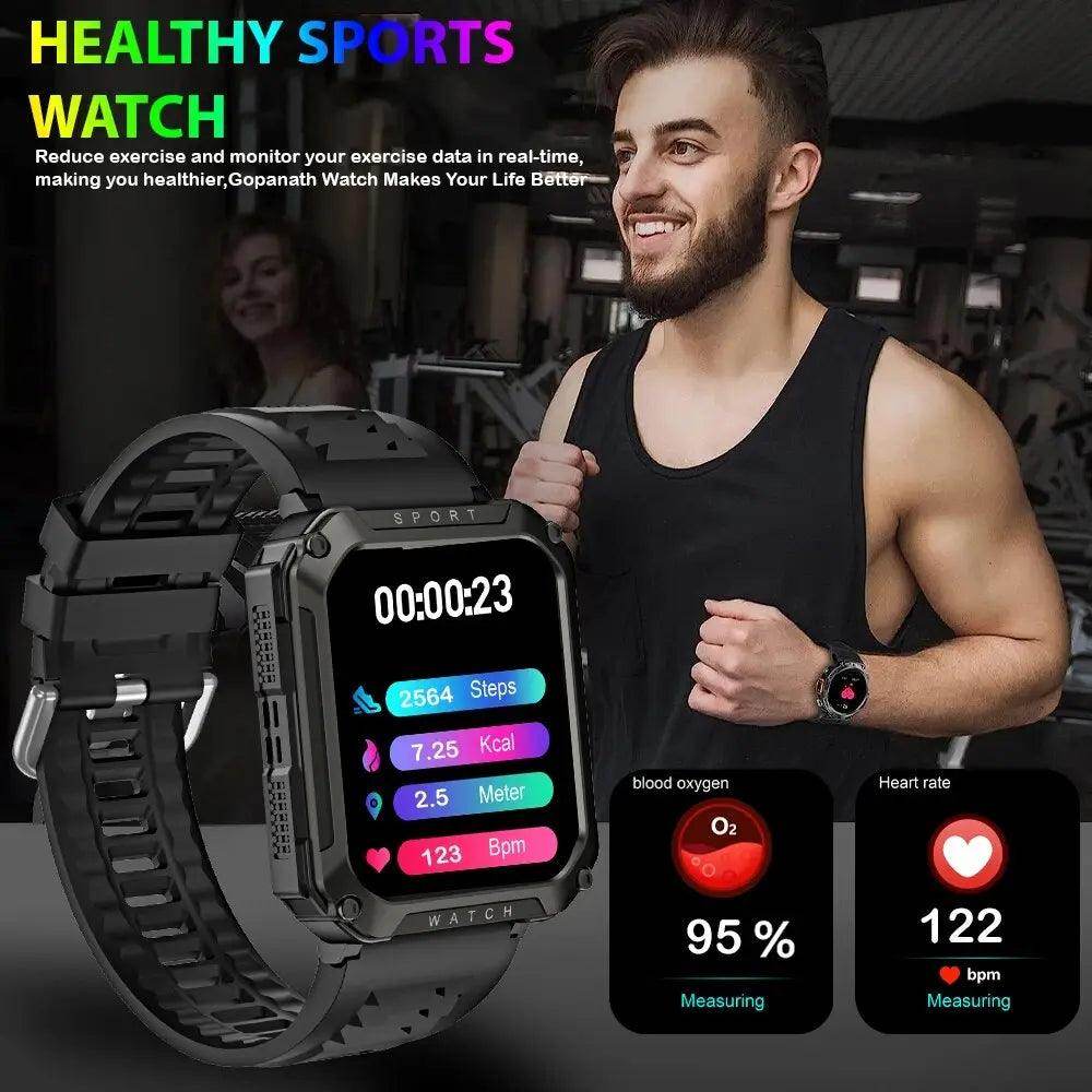 Mens Smart Watch with Bluetooth Call For Android - SmartPursue™