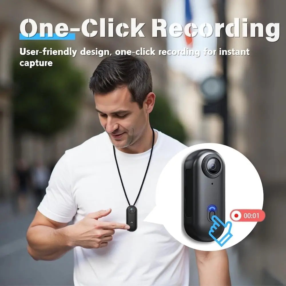 4K Mini Vlog Camera with WiFi - SmartPursue™