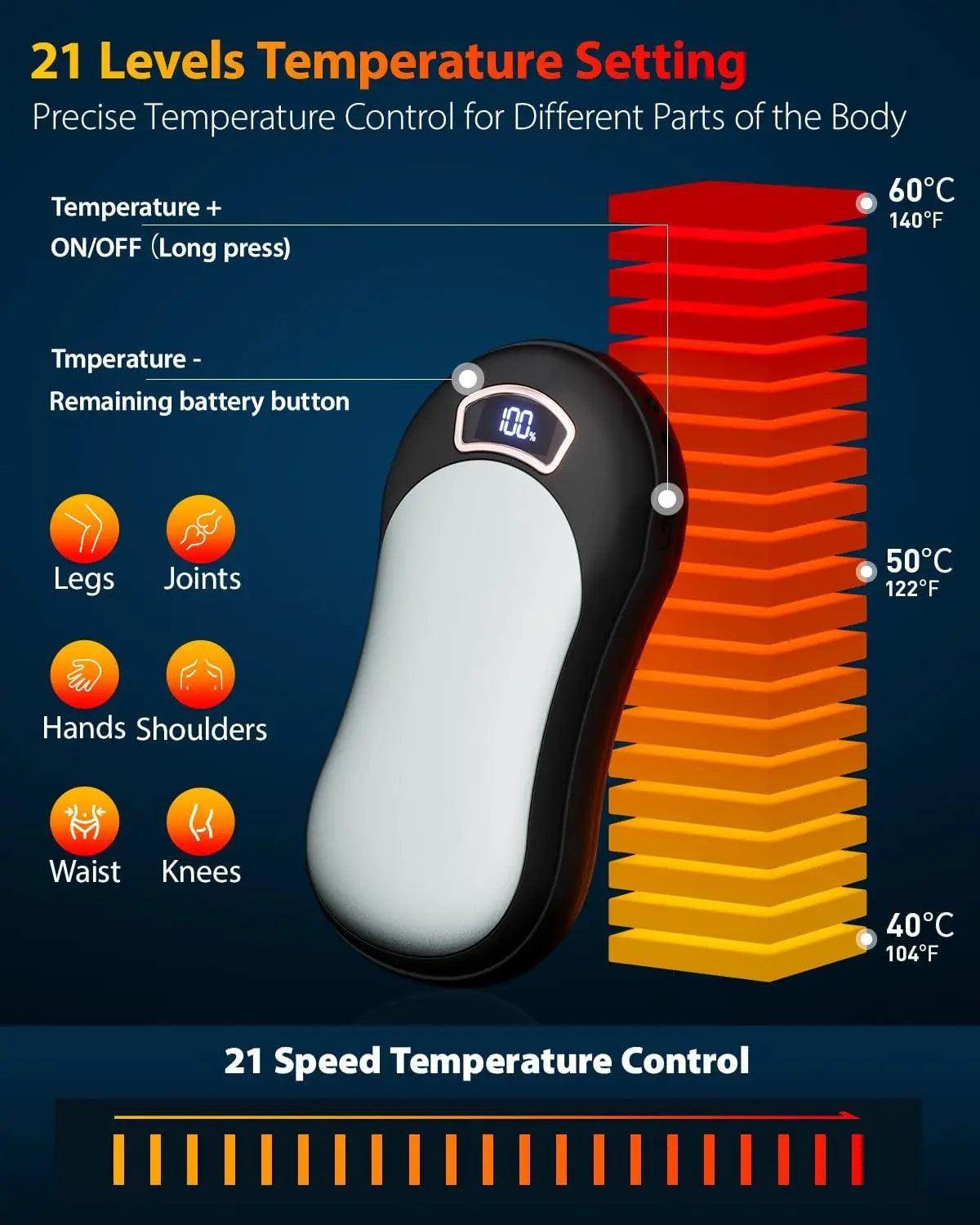 Power Bank & Electric Hand Warmer - SmartPursue™