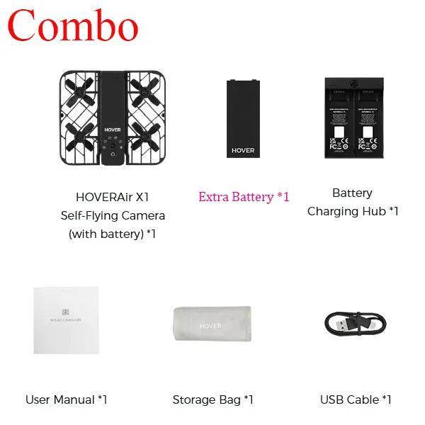 HOVER Air X1 Selfie Drone Mini Action Drone - SmartPursue™