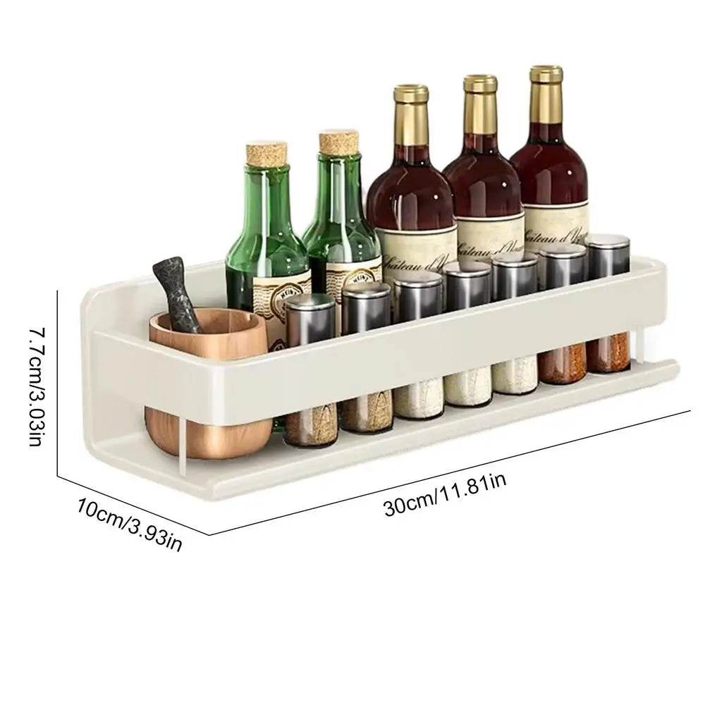 Aluminum Wall-Mounted Spices Rack - SmartPursue™
