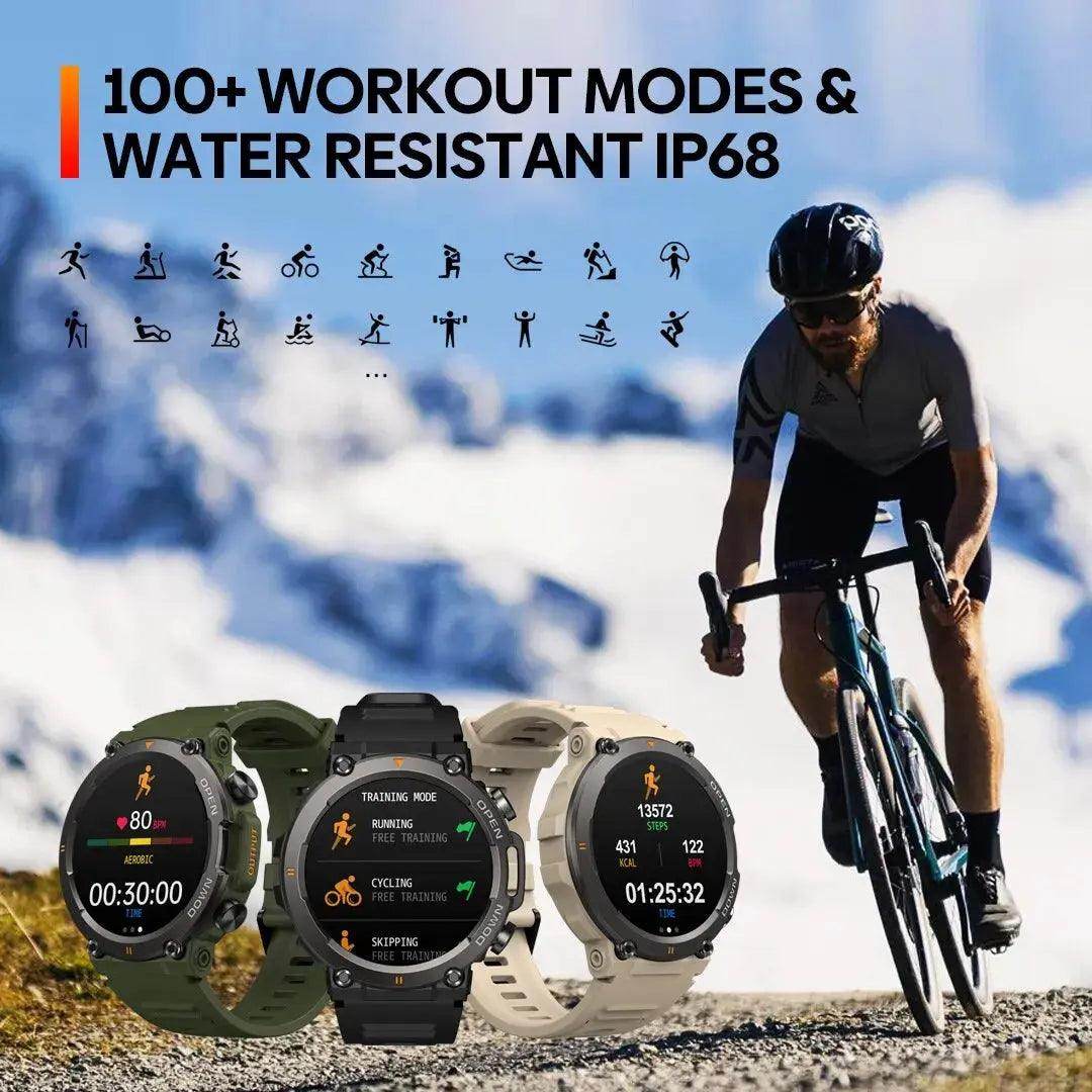 Rugged Fitness Sports Smartwatch for Men - SmartPursue™