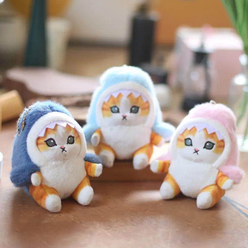 Shark Cat Fried Shrimp Plush Toy Keychain - SmartPursue™