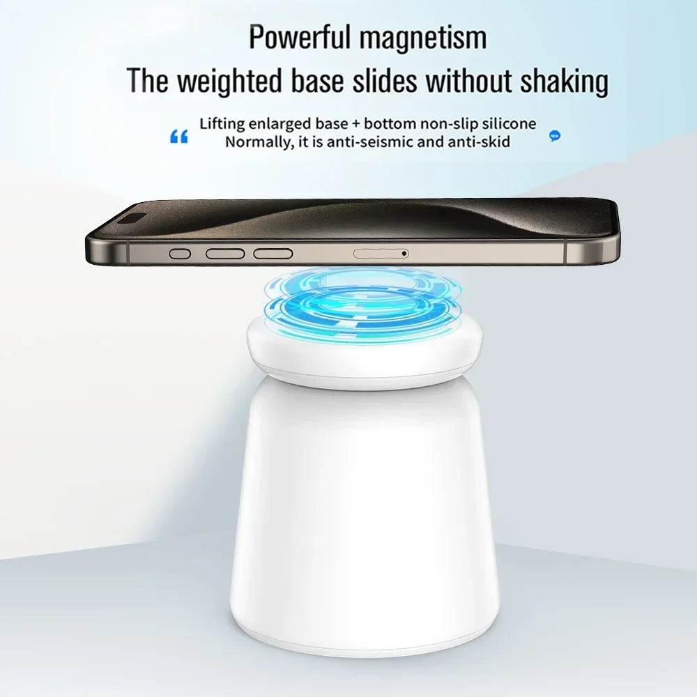 3-in-1 Magnetic Wireless Charger Stand - SmartPursue™