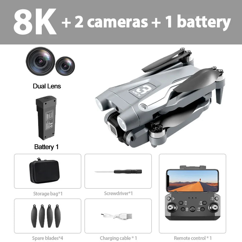 Professional 4K Mini Small Drone with Camera Diversi Shop™