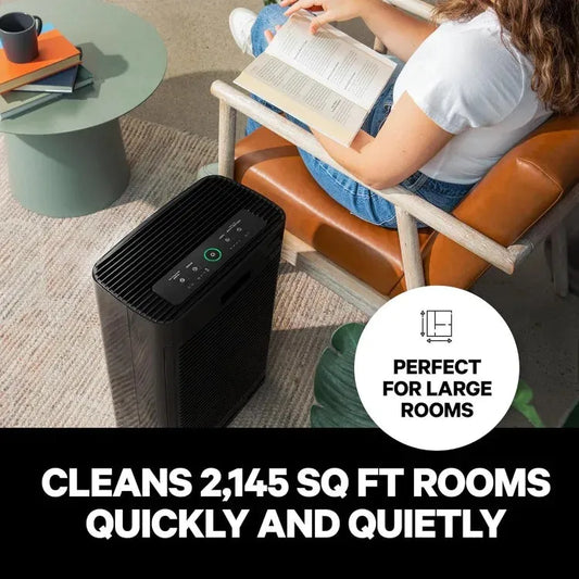 400 HEPA 14 Air Purifier for Large Spaces 🌬️🏡 - SmartFusion™