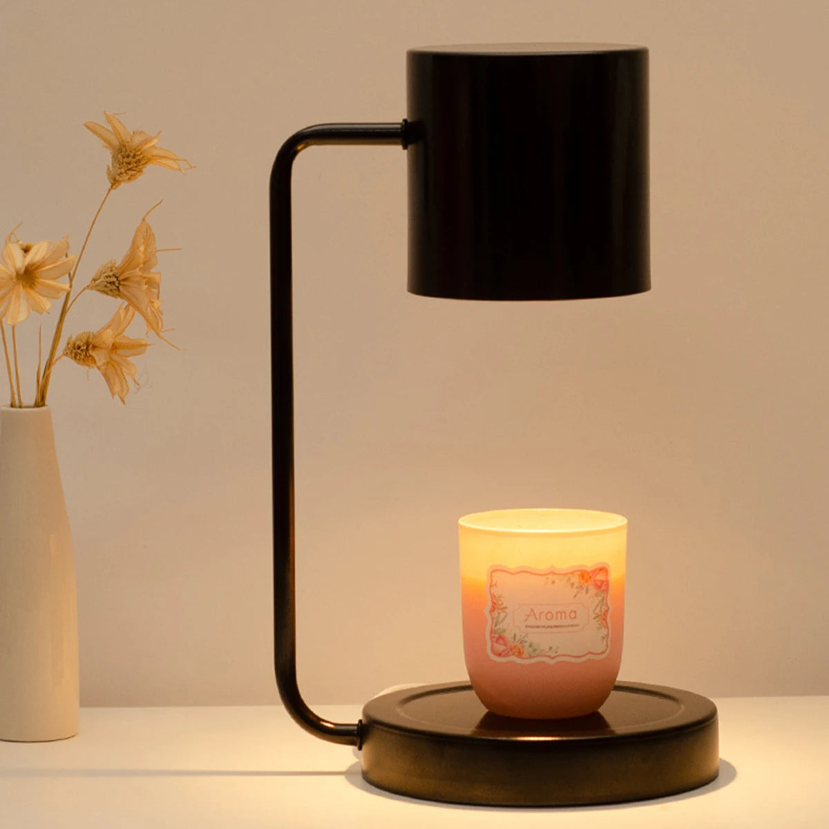 🕯 Candle Warmer Lamp – Touch Control Timer & Dimmer Wax Melt Lamp - SmartPursue™