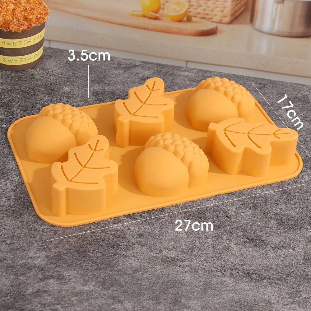 3D Pongal Love Heart Silicone Baking Mold - SmartPursue™