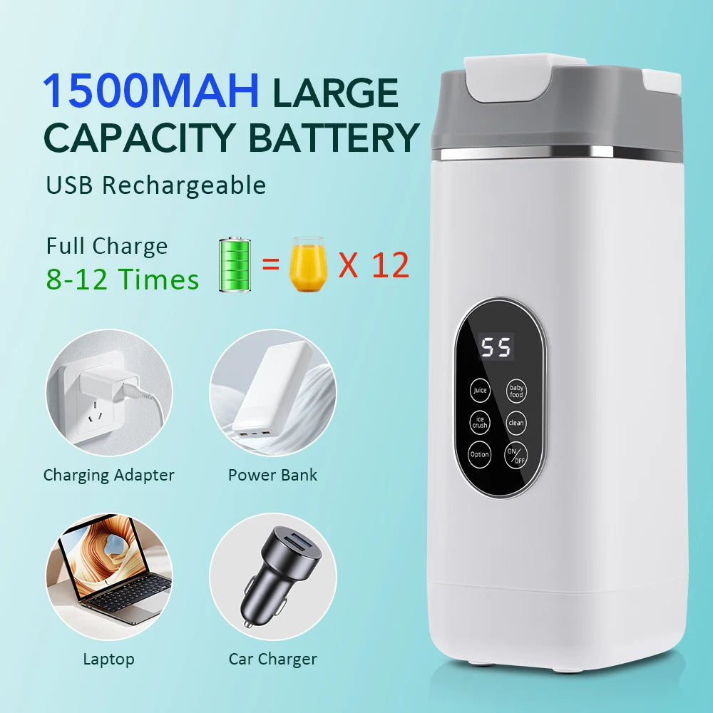 Cordless LED Juicing Blender Cup - SmartPursue™