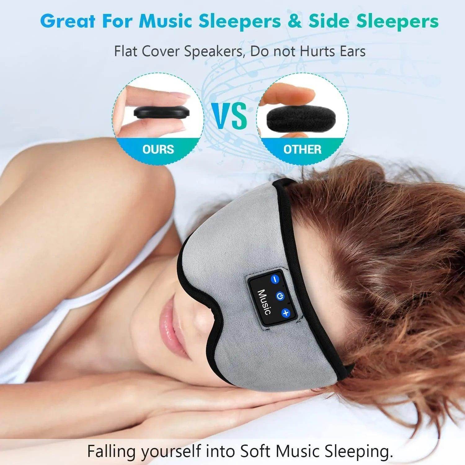 Wireless Sleep Headphones for Side Sleepers - SmartPursue™