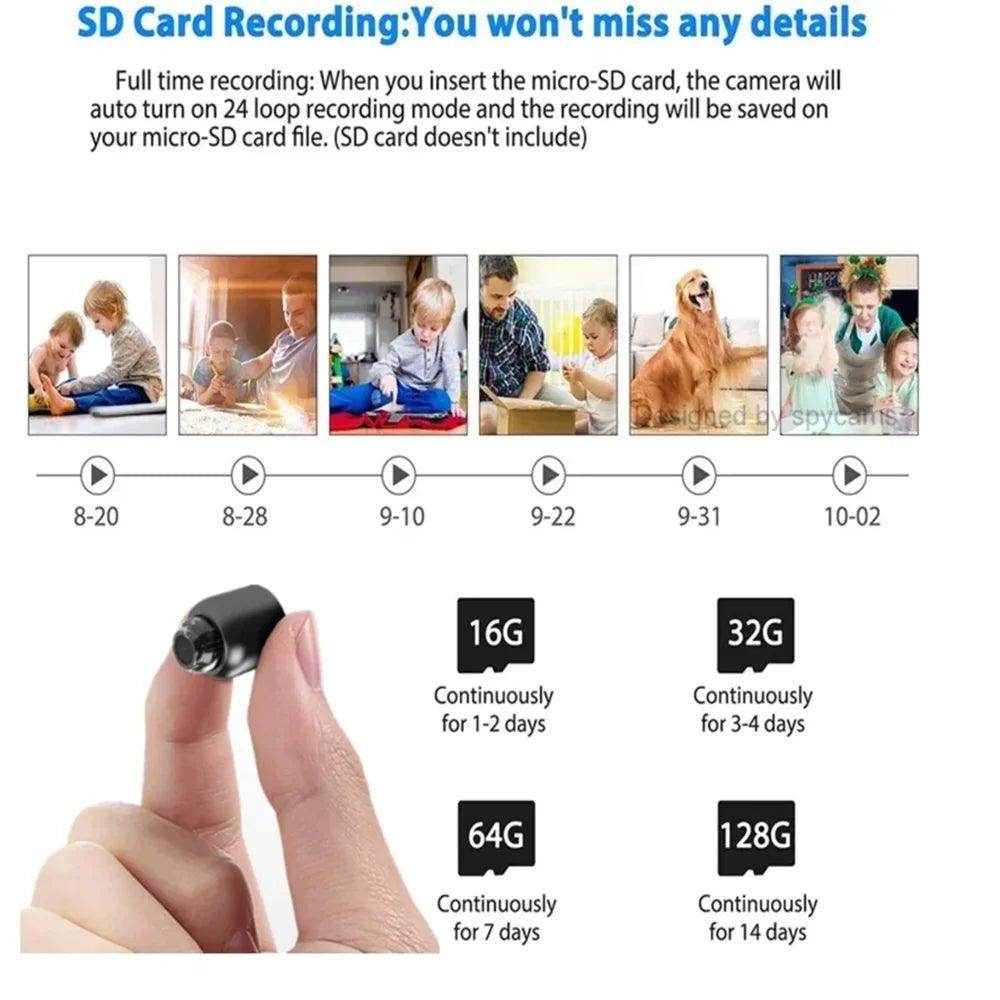 Mini Camera WiFi Night Vision Audio Video Recorder Spy Cam - SmartPursue™