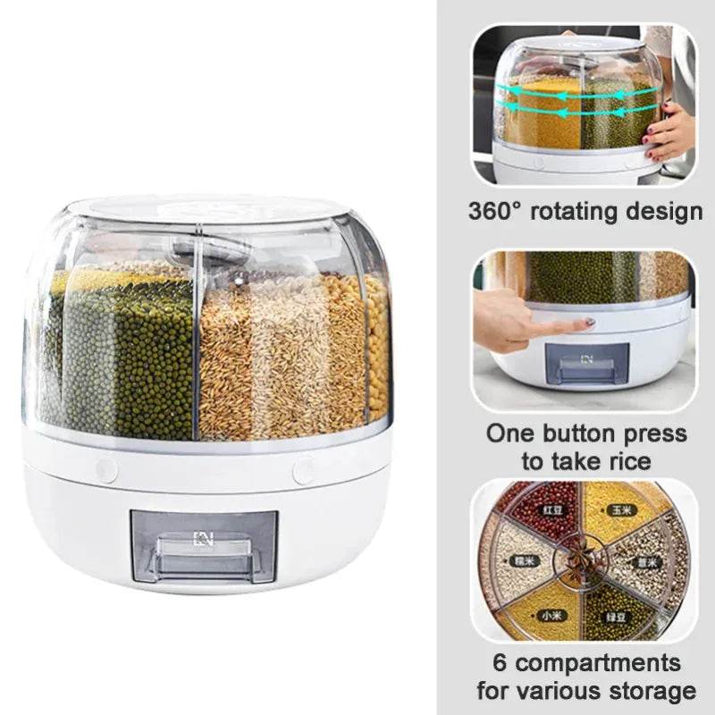 360° Rotatable Grain Dispenser - SmartPursue™