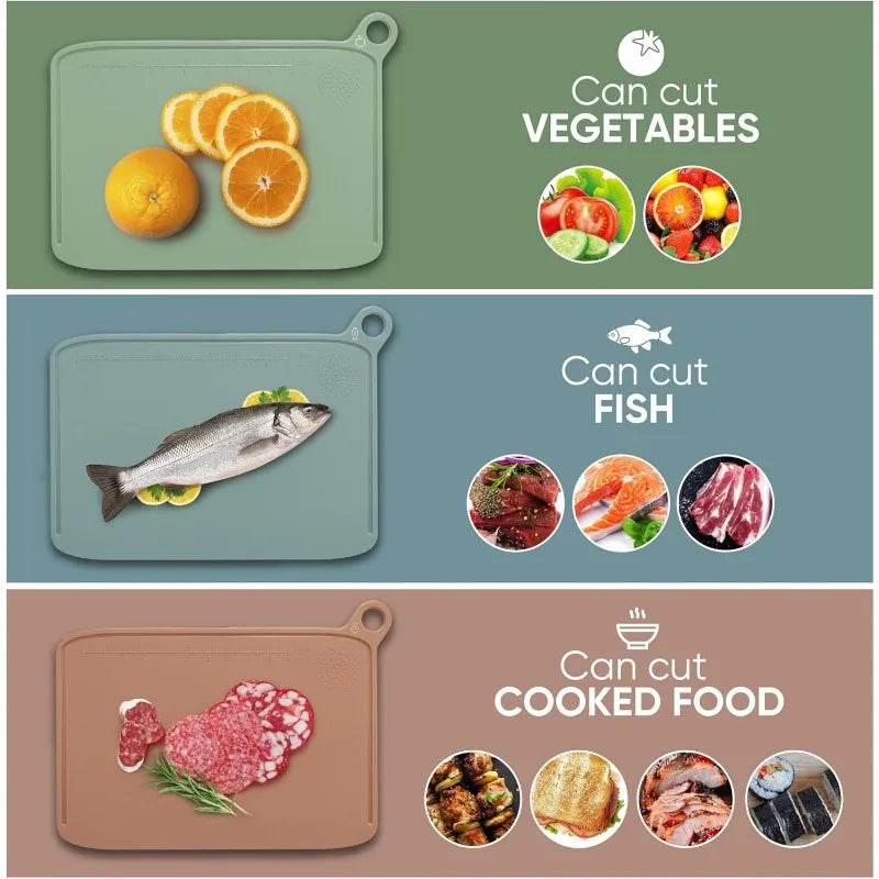 Smart Cutting Board Set with Knife Holder - SmartPursue™