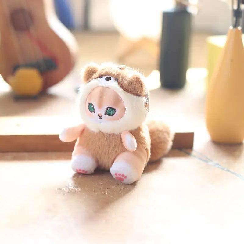 Shark Cat Fried Shrimp Plush Toy Keychain - SmartPursue™