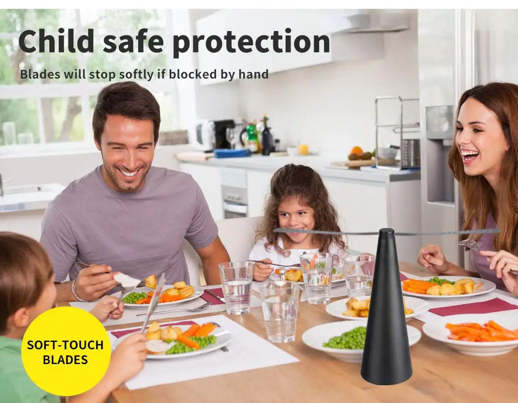 Fly Repeller Table Fan USB Or AA Battery Powered Insect Fly Repeller Fans Portable Pest Control Outdoor Indoor Keep Flies Away SmartPursue™