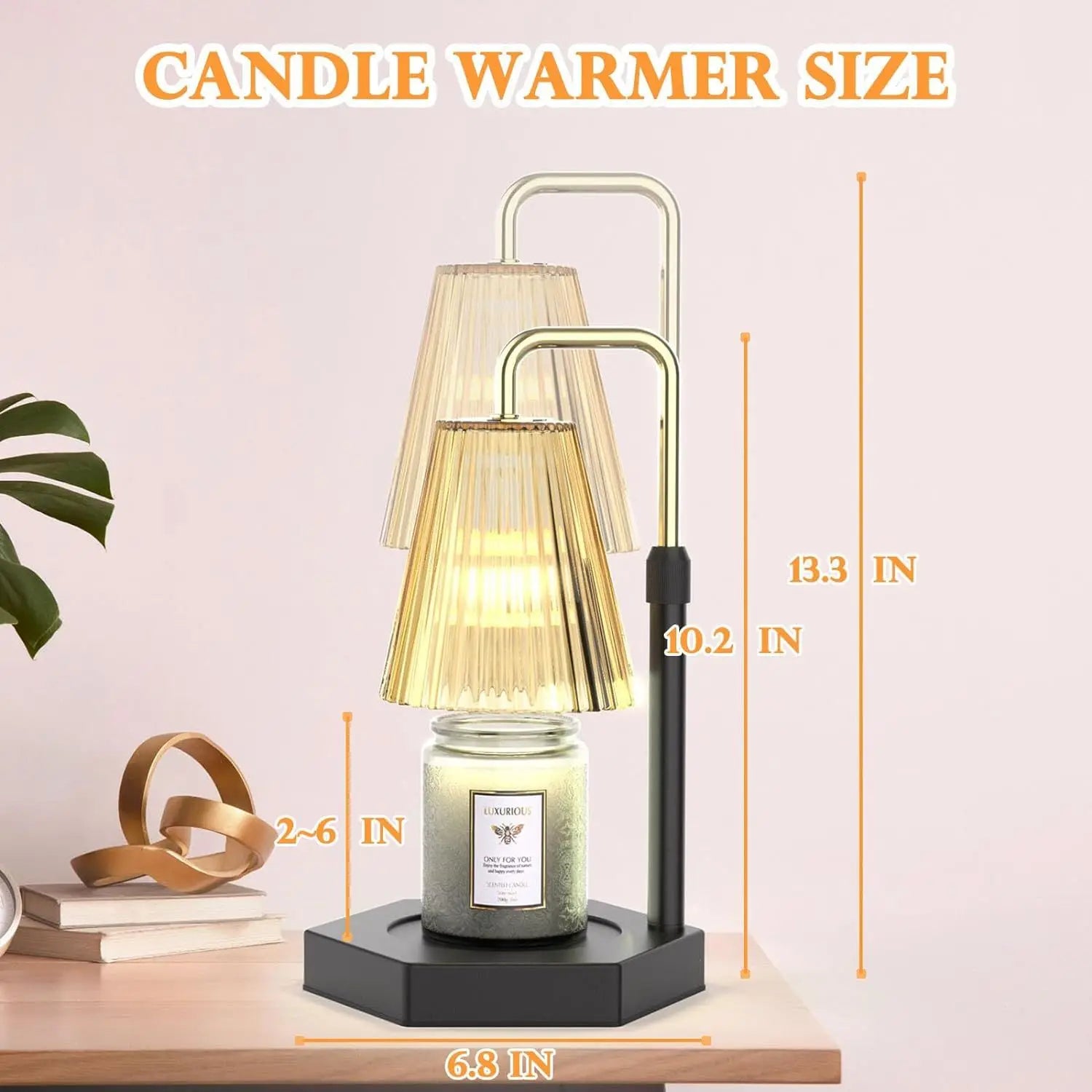 🕯 Candle Warmer Lamp – Adjustable Electric Wax Melter - SmartPursue™
