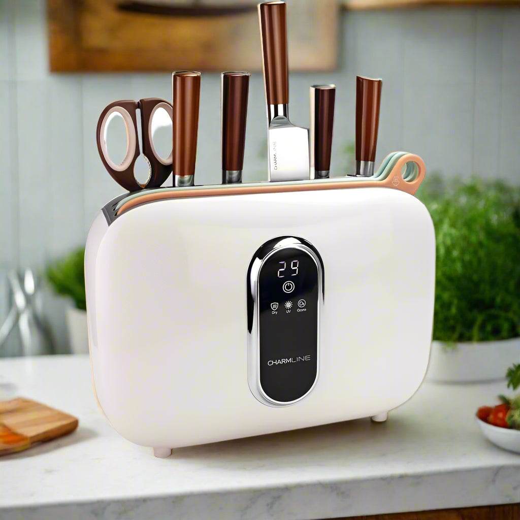 Smart Cutting Board Set with Knife Holder - SmartPursue™