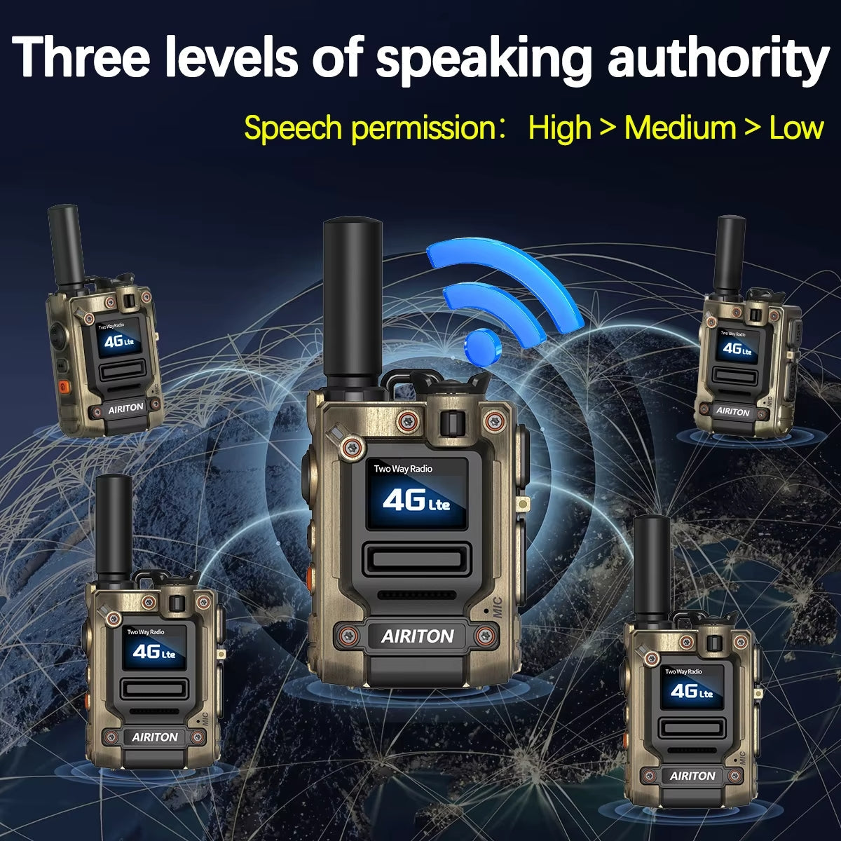 Mobile Walkie Talkie - Long-Range SIM Card Radio Travel & Portable Gadgets