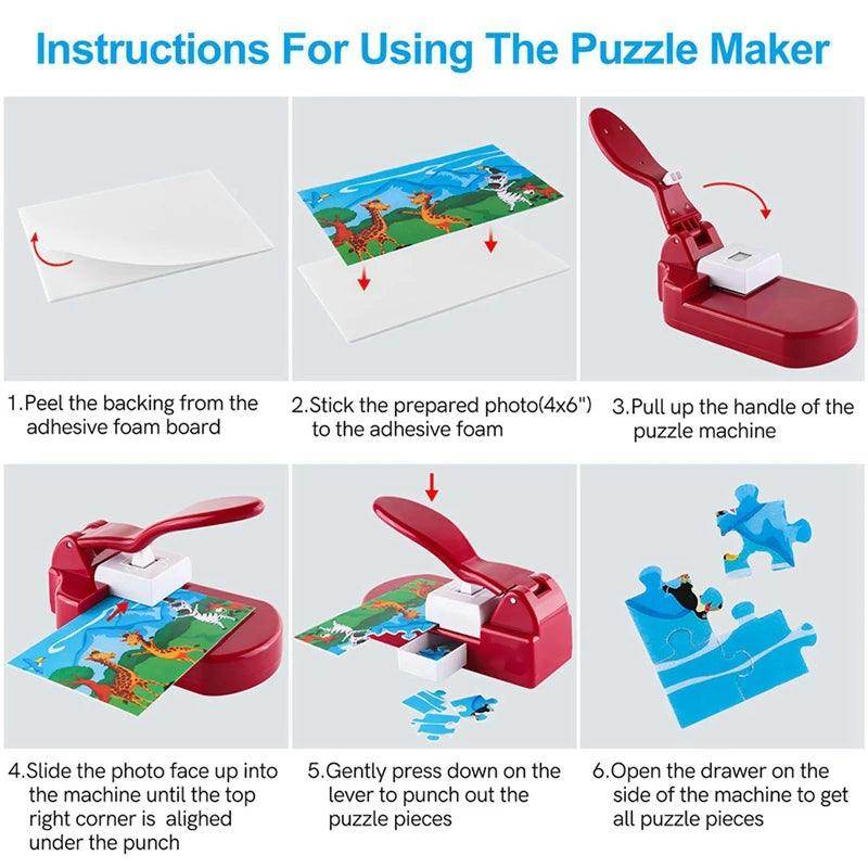 Jigsaw Puzzle Maker Machine Set Kit - SmartPursue™