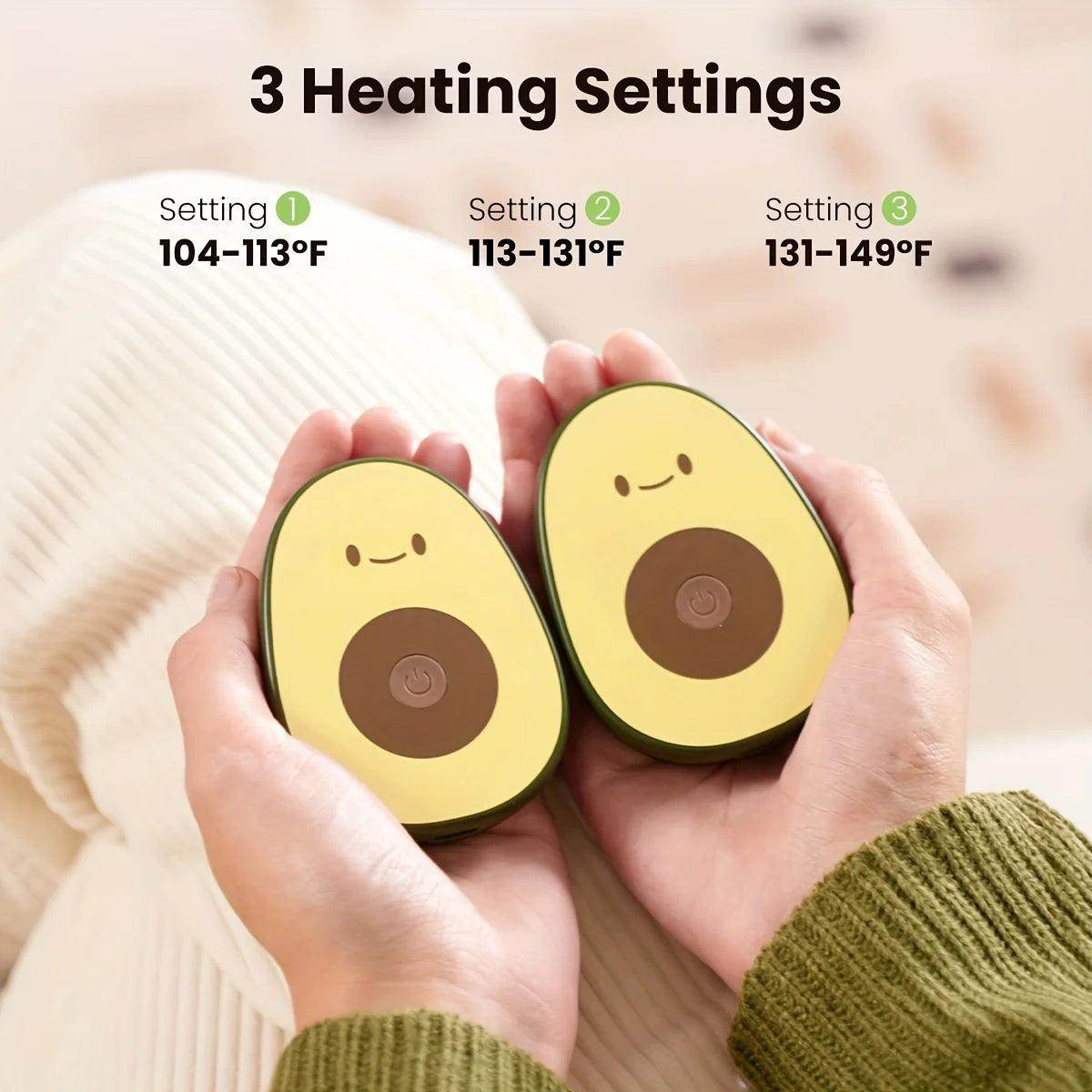 Rechargeable Avocado Hand Warmer - SmartPursue™