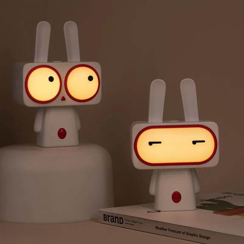 Rabbit LED Night Light USB Rechargeable Cute Light Gift - SmartPursue™
