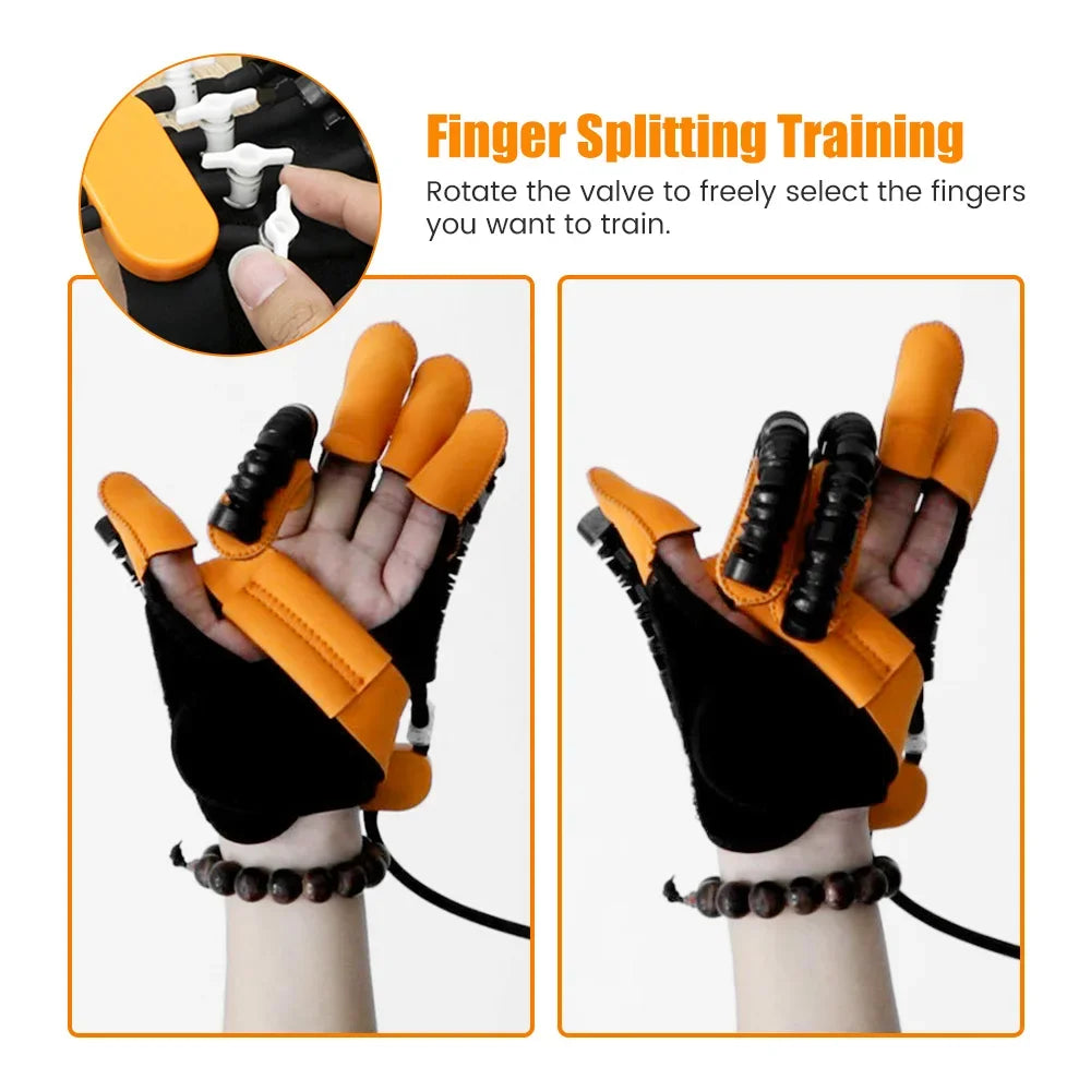 Rehabilitation Robot Glove Hand Exerciser Finger Training Gloves Stroke Hemiplegia Devices Hand Rehabilitation Trainer Rehab SmartPursue™