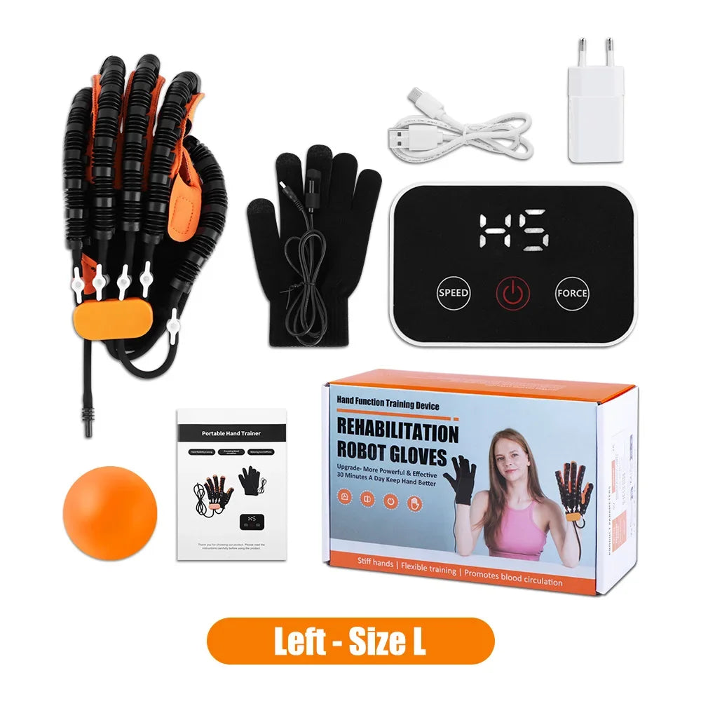 Rehabilitation Robot Glove Hand Exerciser Finger Training Gloves Stroke Hemiplegia Devices Hand Rehabilitation Trainer Rehab SmartPursue™