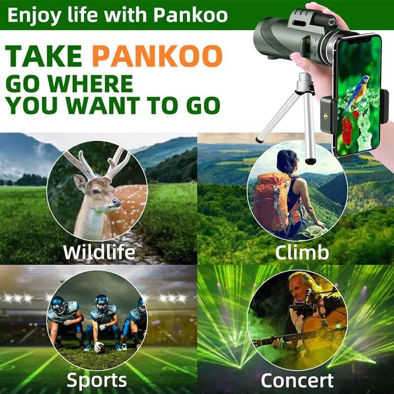 Portable Zoom HD Telescope: Long Distance Mini Power - SmartPursue™