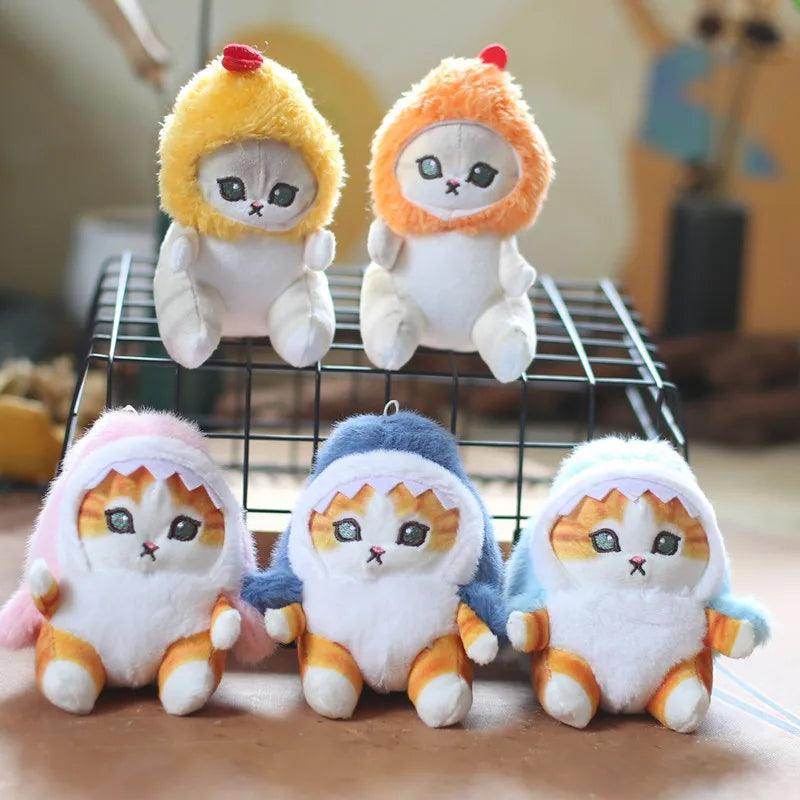 Shark Cat Fried Shrimp Plush Toy Keychain - SmartPursue™