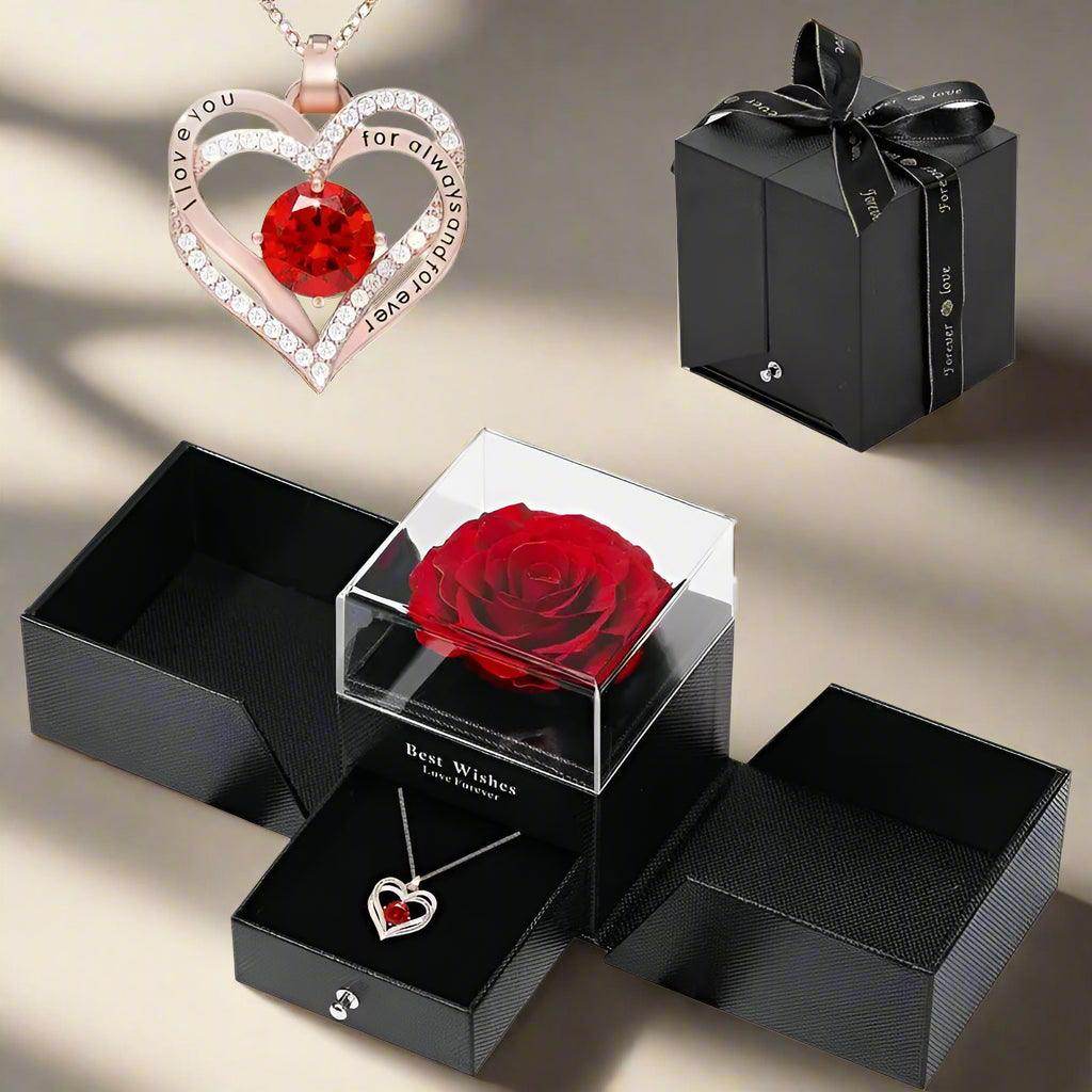 Luxurious Rose Gift Box Necklace - SmartPursue™