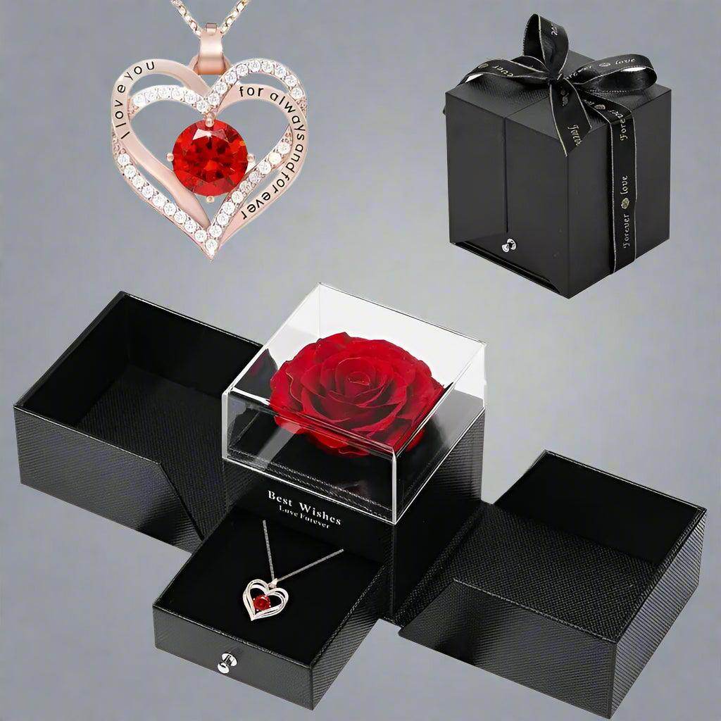 Luxurious Rose Gift Box Necklace - SmartPursue™