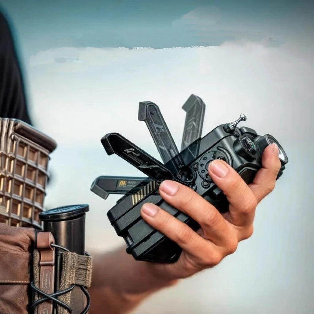 Hand-Crank Generator & Solar Power Bank - SmartPursue™