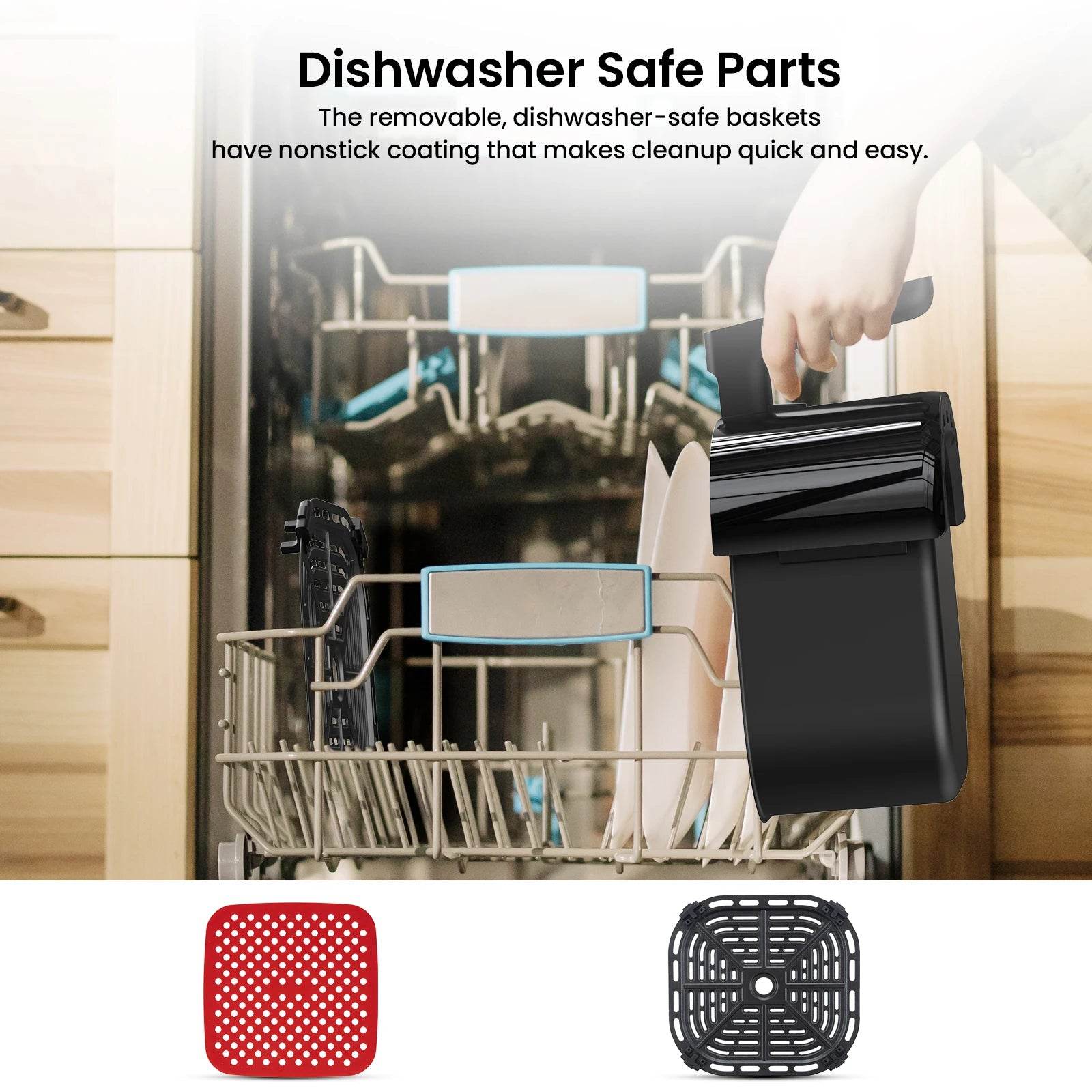 5-Quart Digital Air Fryer Toaster Oven - SmartPursue™