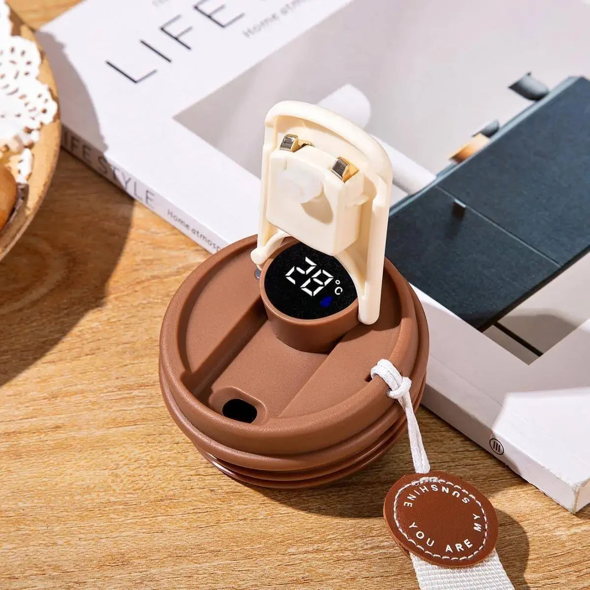 LED Display Smart Thermos Bottle – Hot & Cold Flask - SmartPursue™